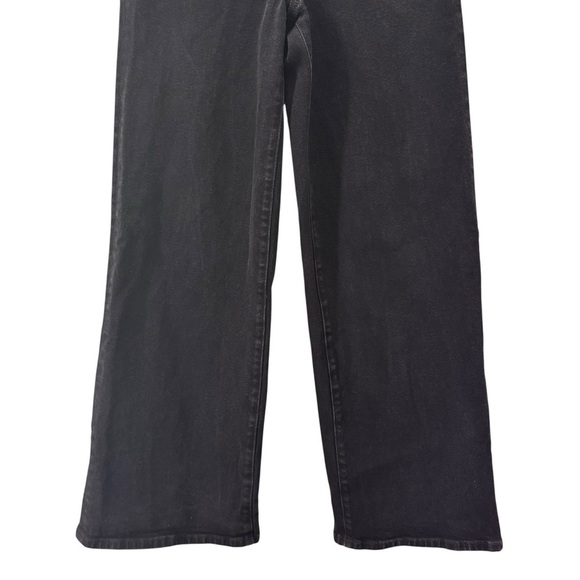 Eve Denim The Charlotte in "Noir" High Rise Wide Leg Black Jeans Size 26 - Picture 6 of 14